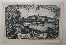 N°57V BANKNOTE OSTERREICH GUTSCHEIN 1920