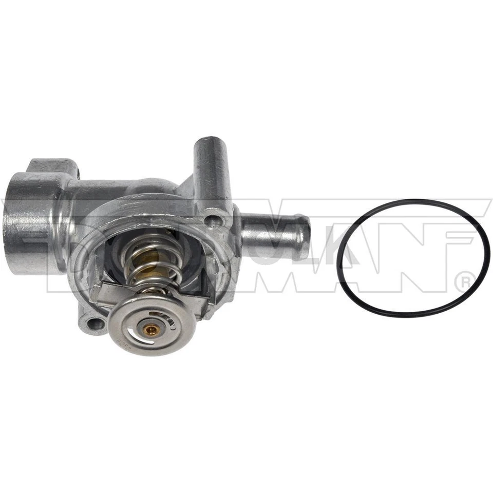 Carcasa termostato refrigerante motor superior Dorman compatible con Cadillac CTS 2004 2005 2006 Foto 3 de 4