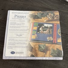 Creative Memories 7x7 Pizzazz Scrapbook Refill Pages Blue W/Red Trim NIP 2003