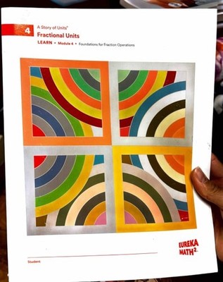 Eureka Math 2 ,A Story of Units ,Fractional Units ,Learn ,Unit 4 ,Module 4