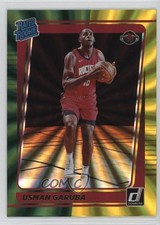 2021-22 Panini Donruss Rated Rookie Holo Green & Yellow Laser Usman Garuba 0r5k
