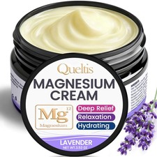 Magnesium Cream, Magnesium Lotion for Sleep, Pain  Leg Cramps, Topical Magne...