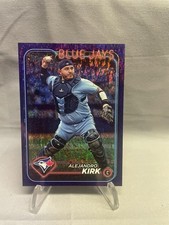 2024 Topps Series 2 Alejandro Kirk Purple Foil #655 Toronto Blue Jays /799