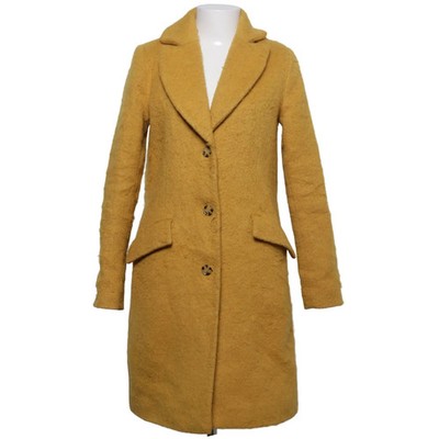 Soaked in Luxury, Mantel, Damen, Größe: XS, Gelb, Polyester/Wolle #8DP