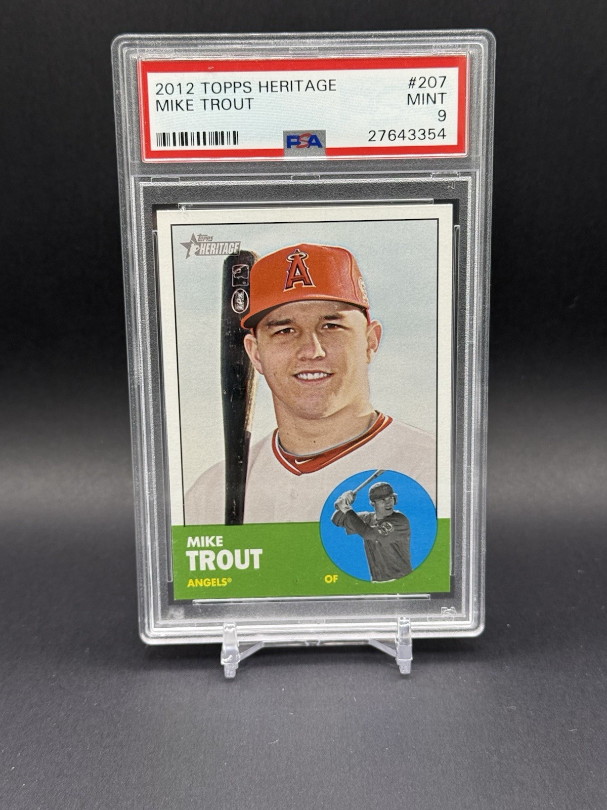 2012 Topps Heritage - Mike Trout #207
