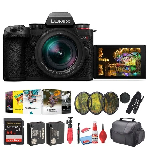 Panasonic Lumix G9 II Micro Four Thirds Mirrorless Camera, 25.2MP with 12-60mm