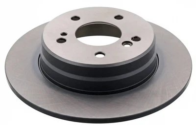 2x Disque de frein Essieu arrière plein 04629 FEBI BILSTEIN pour MERCEDES-BENZ - Photo 1/4