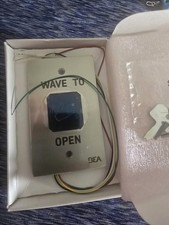 BEA Single Gang Touchless Actuator With Wave Logo Stainless Steel Finish MS11S