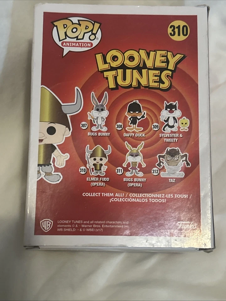 Elmer Fudd Pop 310 Opera - Looney Tunes Funko Pop! Vinilo 2017 nuevo Foto 3 de 3