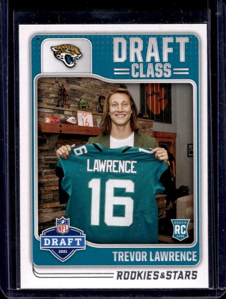 Trevor Lawrence Panini Rookies & Stars Draft Class #DC1 Red & Blue