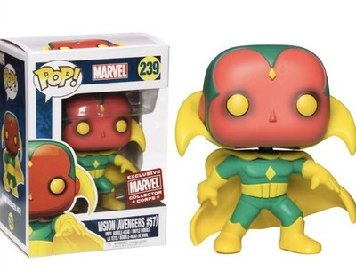 Funko Pop! Marvel - Vision (Avengers #57) #239 Sammelfigur Vinyl