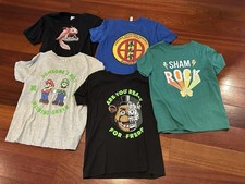 Cat  Jack  other brands kids boys Tshirts graphic tee bundle - 6.Sz 8/M