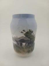 Royal Copenhagen Vase 2316-108  Scenic Landscape- 17cm Tall