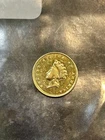 1854 Type 2 $1 Indian Princess Head Gold Dollar, AU Details, .0484 Oz AGW