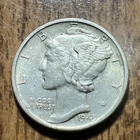 1943-S MERCURY SILVER DIME ACTUAL Coin Get Today & Save & Upgrade Collection