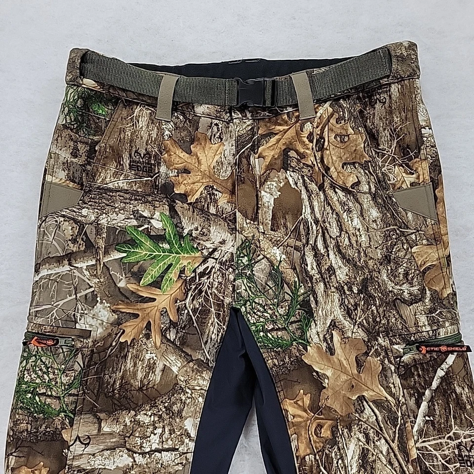 Arctic Shield Heat Echo Stalker Fleece Pants Realtree Camo Edge Sz 2XL Hunting - Image 2 of 4