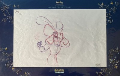 Captain Hook Point Return To Neverland Movie Production Drawing Disney Rare