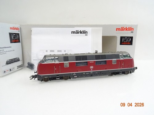 Märklin H0 39803 Diesellok BR 220 085-5 der DB Mfx Sound in OVP JL7809 | Condition: Gebraucht