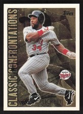 1996 Topps Classic Confrontations Kirby Puckett #CC4 Minnesota Twins