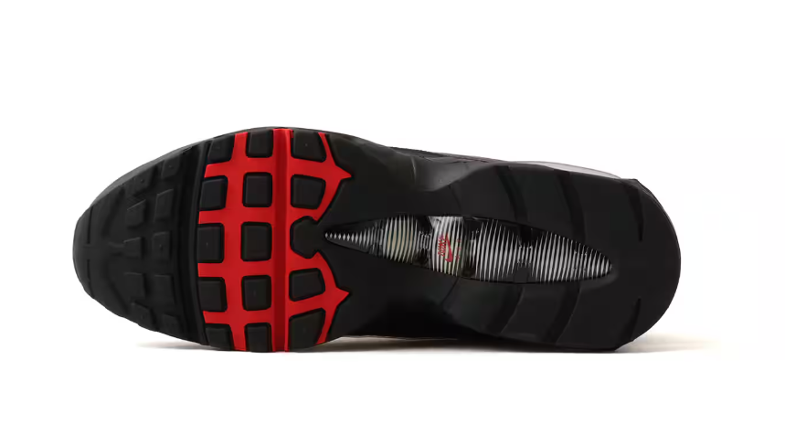 Nike Air Max 95 Big Bubble IH7853-005 Shoes Tech Red Black Men's