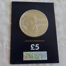 UK 2024 GEORGE MICHAEL CERTIFIED BRILLIANT UNCIRCULATED £5 - sealed pack