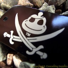 Pirate Signal Trackable Geocaching Dog Tag Unactivated 