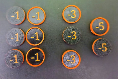 Lorcana Damage Tokens (11 Stück)