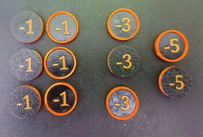 Lorcana Damage Tokens (Pack Of 11) - Photo 1/2