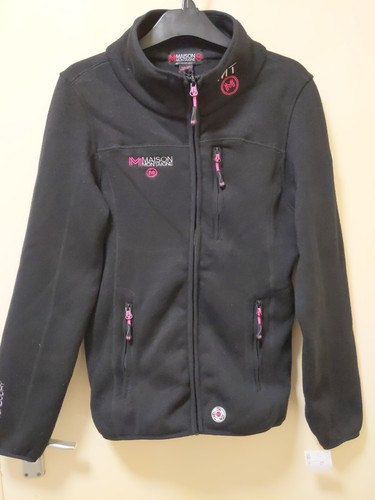 Maison Montaigne Lady Jumper Jacket UK10/EU1/S Black 100%Polyester New Old Stock - Picture 2 of 20
