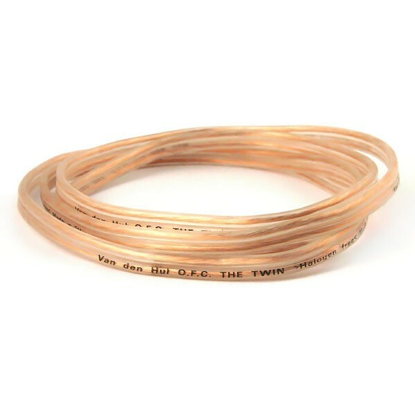 Van den Hul The Twin Speaker Cable - Terminated with 4mm Banana - 3.0m Pair
