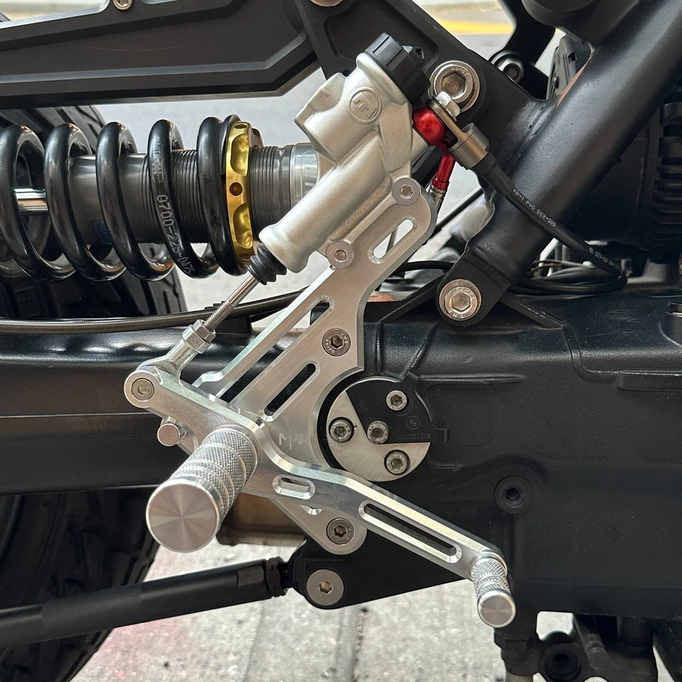 BMW K1 K75 K100 K1100 Rearsets, Footpegs, BMW K100 Footrest, BMW K1100 Footrest - Image 3 of 4