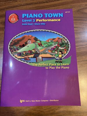 MP133 - Piano Town Performance Level 3 - Paperback By Keith Snell - NEW ...