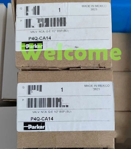 New Parker P4Q-CA14 transducers pneumatic valve Fast Shipping via FedEx or DHL