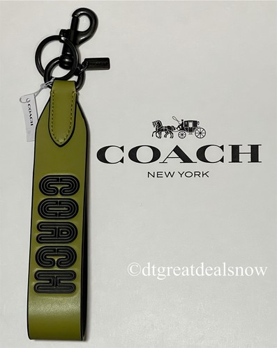 coach loop key ring