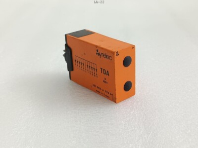 SYRELEC TDA TIMER RELAY VDE 0435 1A 600V
