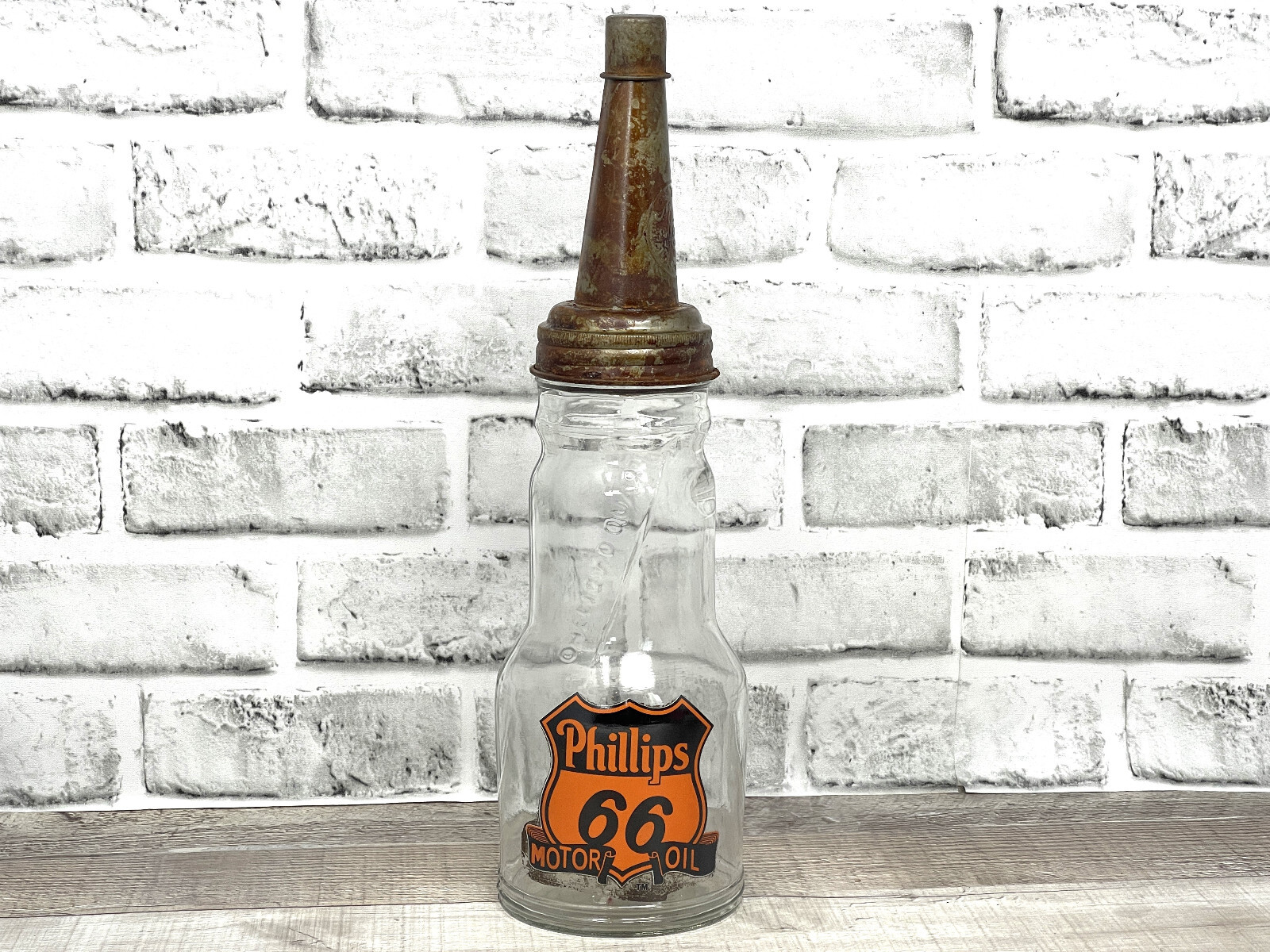 Master Oil Bottle Metal Top Spout 14"