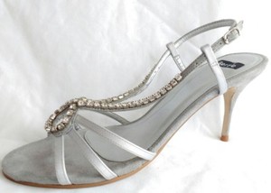 ladies silver sandals size 5