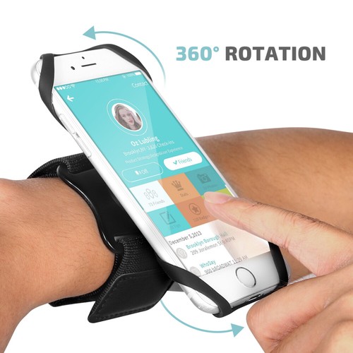 Phone Holder Armband Sports Running Armband Phone Holder Running - Zdjęcie 2 z 10