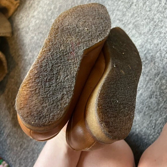 Mocasines Bottega Veneta punta camel, talla 6 Foto 4 de 4