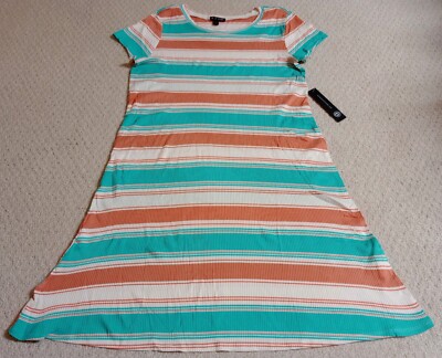 As U Wish Womens X Large Multi-Color Striped Rayon Blend Short