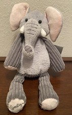 Scentsy Buddy Ollie The Elephant Gray Pink 2010 15  Retired No Scent Pack NWT