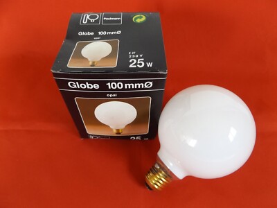 Paulmann Globe G Ø 100 mm OPAL (Milchglas) 25W E27 Kugellampe NEU Lagerauflösung