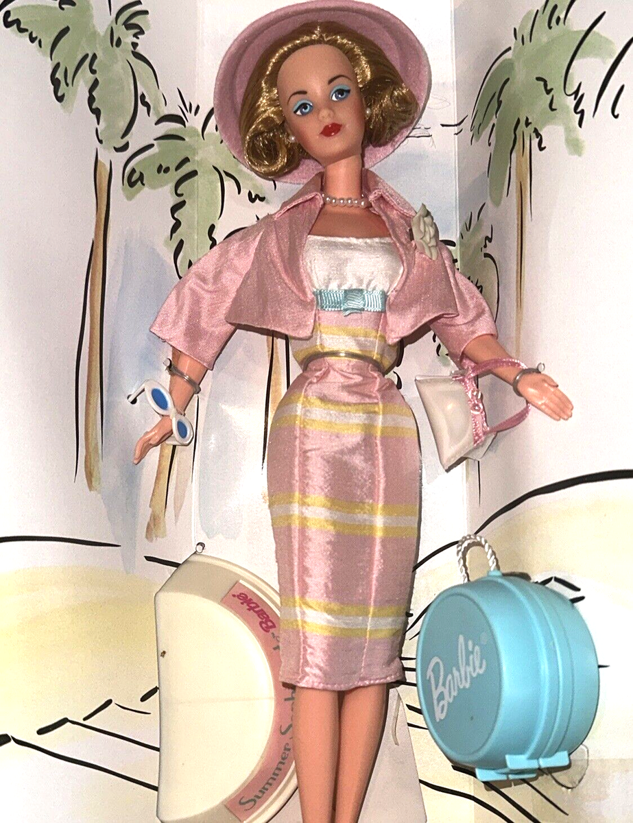 Bob Mackie Barbie Face, Spiegel Summer Sophisticate Doll Mattel