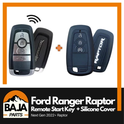 Ford Ranger Raptor remote start key and silicone cover 2022+ Next Gen - image 1 of 4