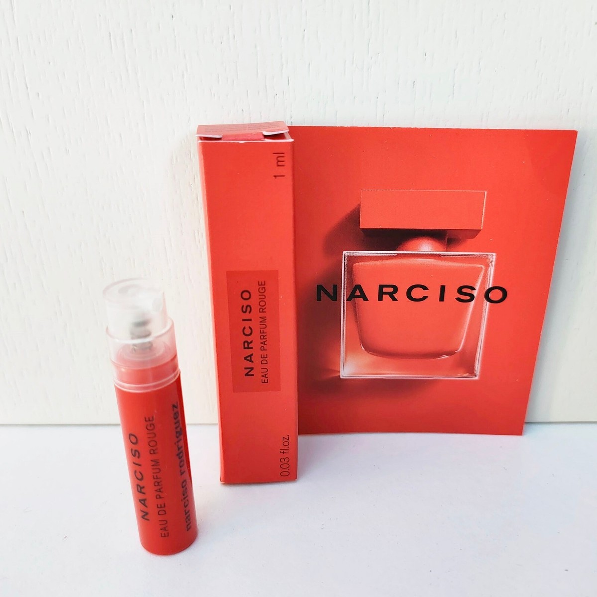 Narciso Rodriguez Rouge Eau De Parfum mini Spray Fragrance 1ml