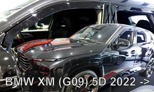 IN CHANNEL RAIN GUARDS FOR BMW XM G09 ( 4PC SET) FITS 2023-UP