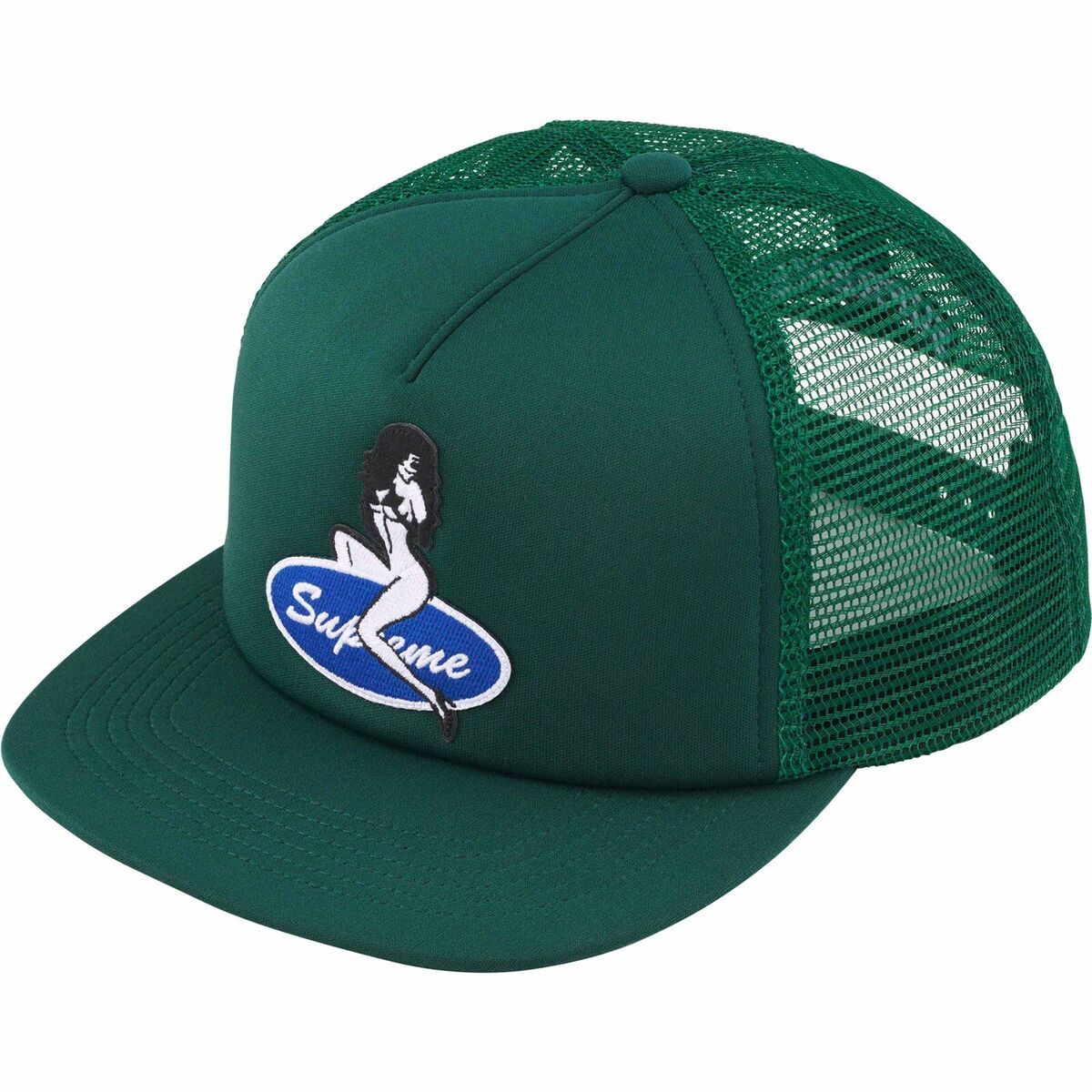 Supreme FW23 Pin Up Mesh Back 5-Panel Green One Size New Supreme FW23 Pin Up Mesh Back 5-Panel Green One Size New