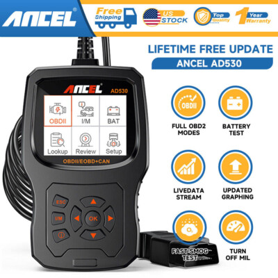 ANCEL AD530 Diagnosegerät Scan Tool Auto Codeleser OBD2 Scanner Automotive DE