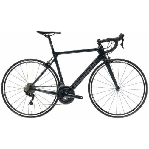 Bianchi Sprint 105 Carbon Road Bike 2022 Black Cycling Performance Mens Womens