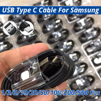 For Android Samsung USB C Type C Fast Charger Cable Adapter Cord Wholesale Bulk